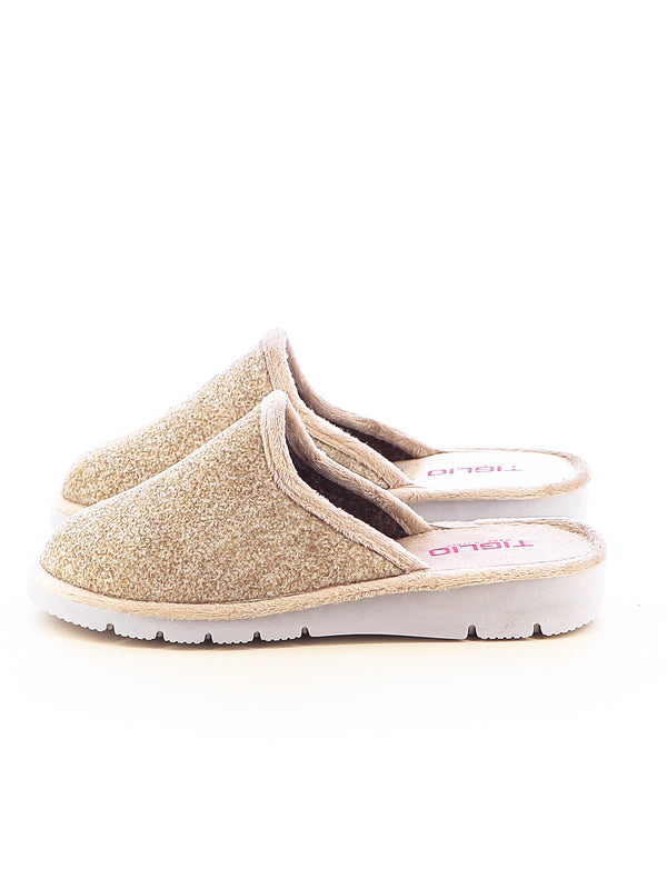 Pantofole donna TIGLIO 2578 beige scuro | Costa Superstore