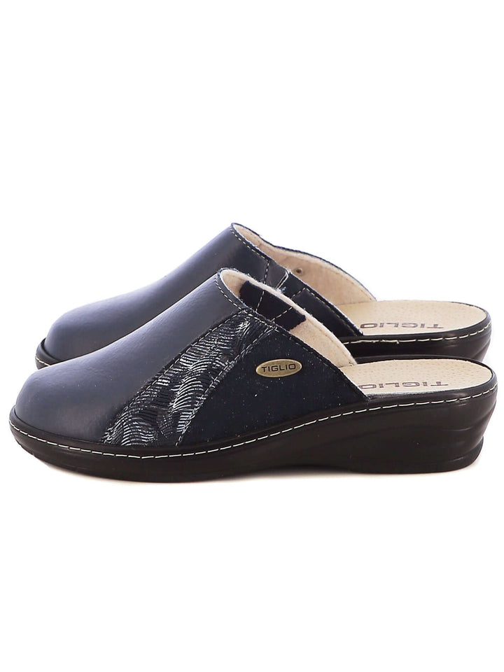 Pantofole donna TIGLIO 3707 blu | Costa Superstore