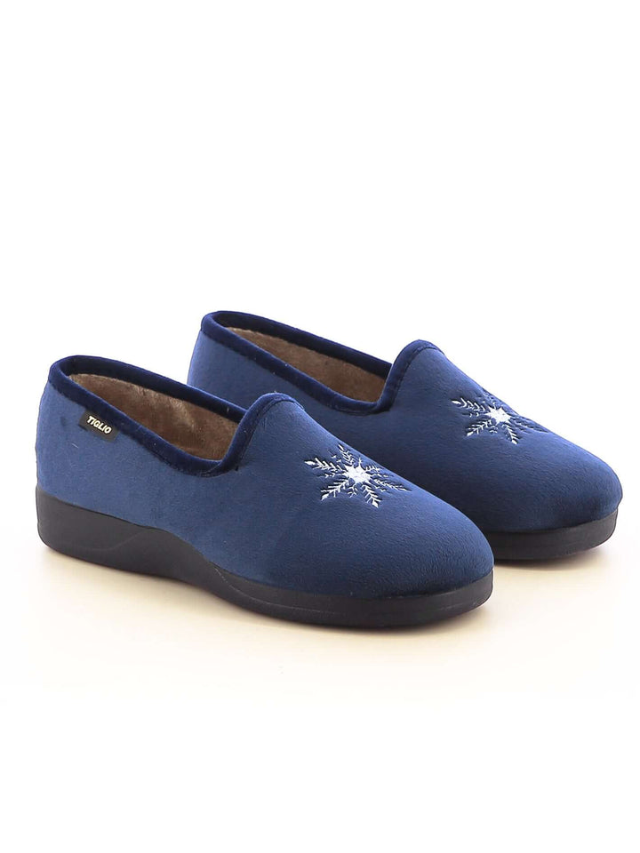 Pantofole donna TIGLIO 570 blu | Costa Superstore