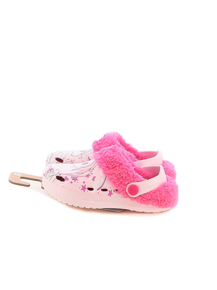 Sabot con pelliccia bambina UNICORNO S8010094S bianco | Costa Superstore