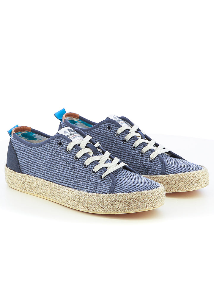 Sneakers stringate uomo AMERICANINO AMM518X05 blu | Costa Superstore