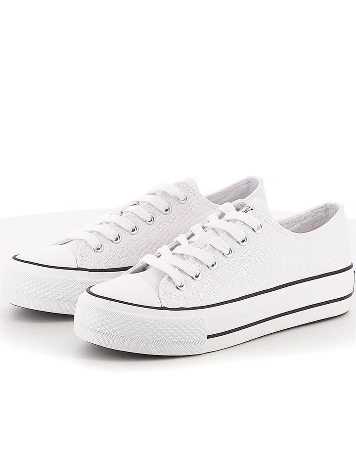 Sneakers stringate donna AMERICANINO AMW510X10 bianco | Costa Superstore