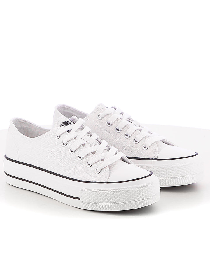 Sneakers stringate donna AMERICANINO AMW510X10 bianco | Costa Superstore