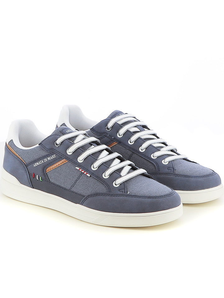 Sneakers stringate uomo ARMATA DI MARE AMUS25D733 blu | Costa Superstore