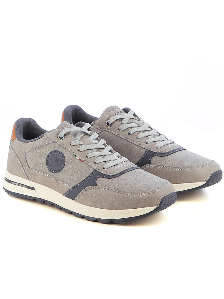 Sneakers stringate uomo ARMATA DI MARE AMUS25I701 grigio scuro | Costa Superstore