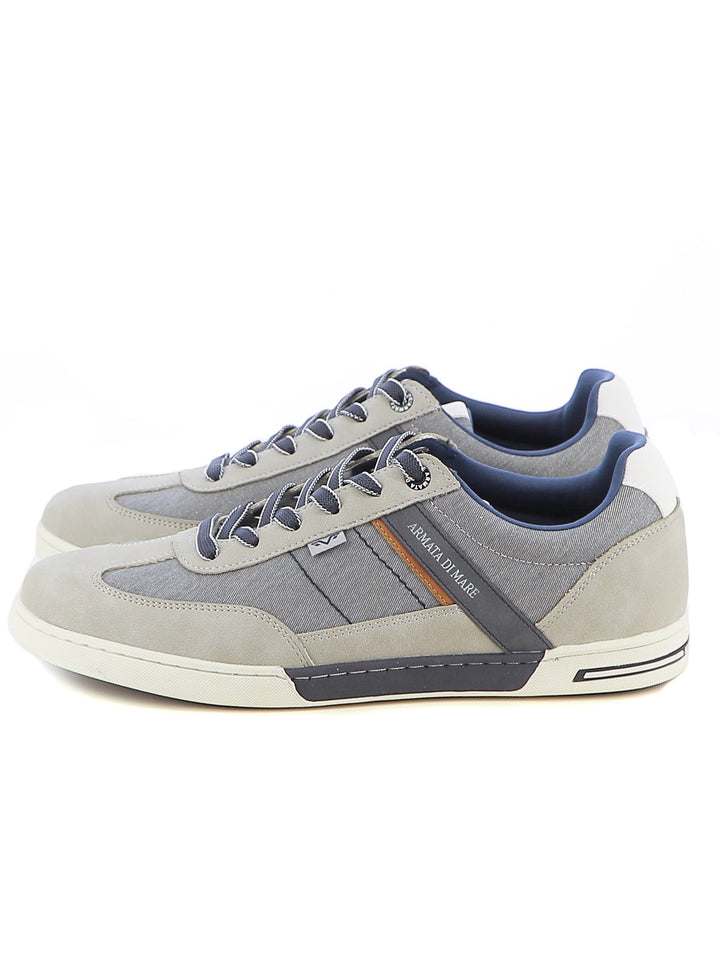 Sneakers stringate uomo ARMATA DI MARE AMUS25M723 grigio scuro | Costa Superstore