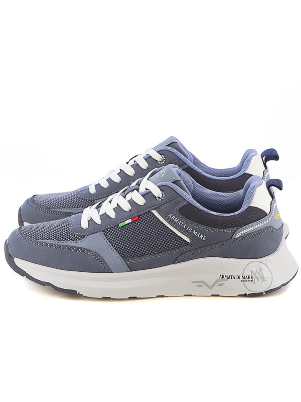 Sneakers stringate uomo ARMATA DI MARE AMUS25N721 blu | Costa Superstore