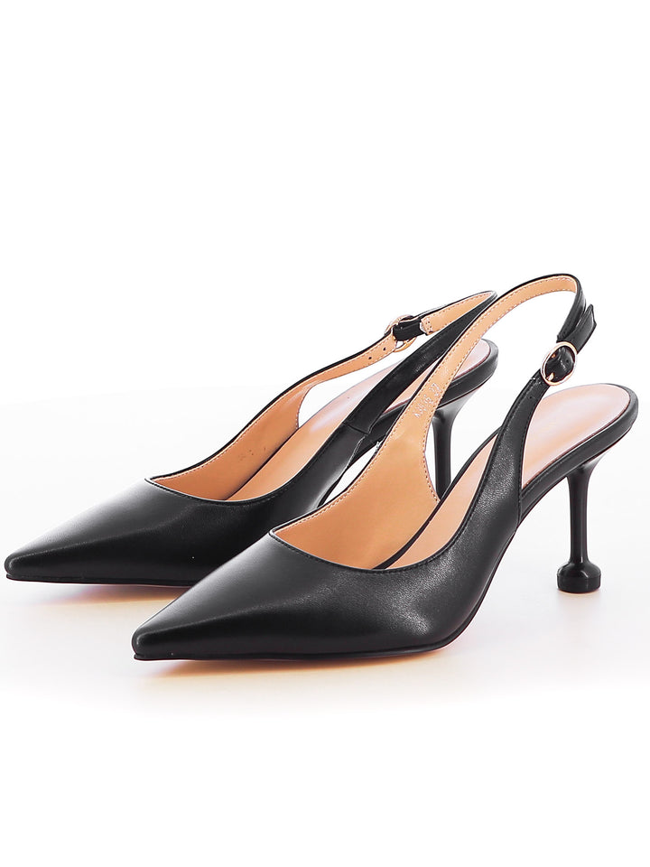 Décolleté slingback donna CARLA COTE K3535 nero | Costa Superstore