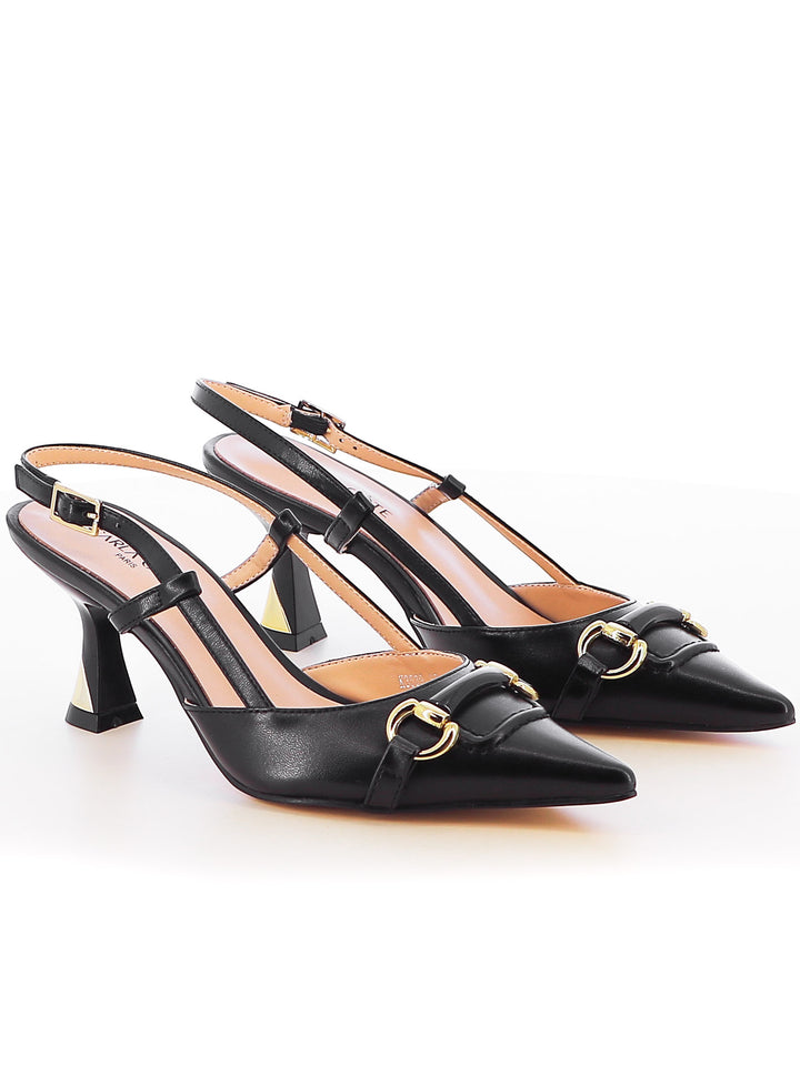 Décolleté slingback donna CARLA COTE K3539 nero | Costa Superstore