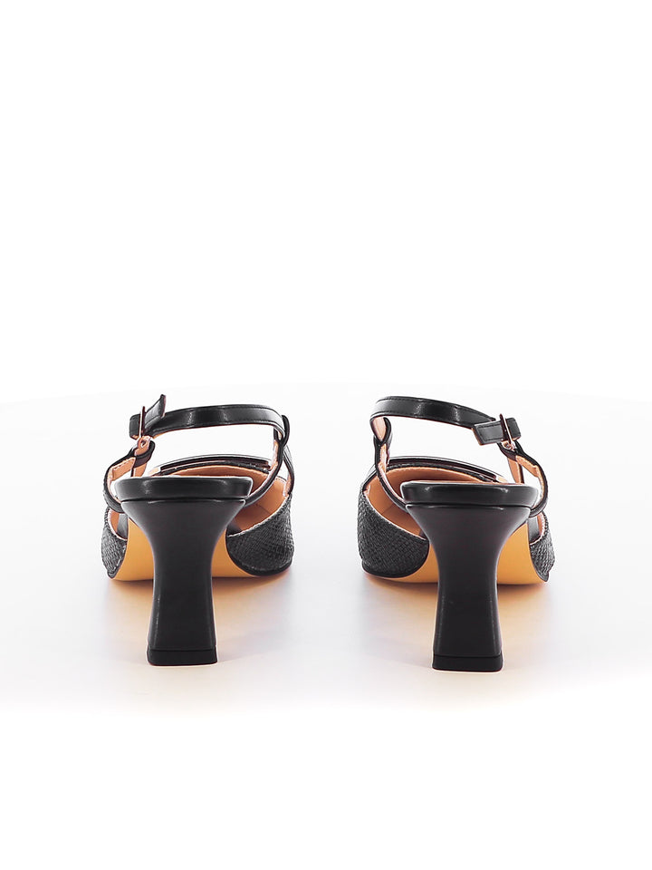 Décolleté slingback donna CARLA COTE K3715 nero | Costa Superstore