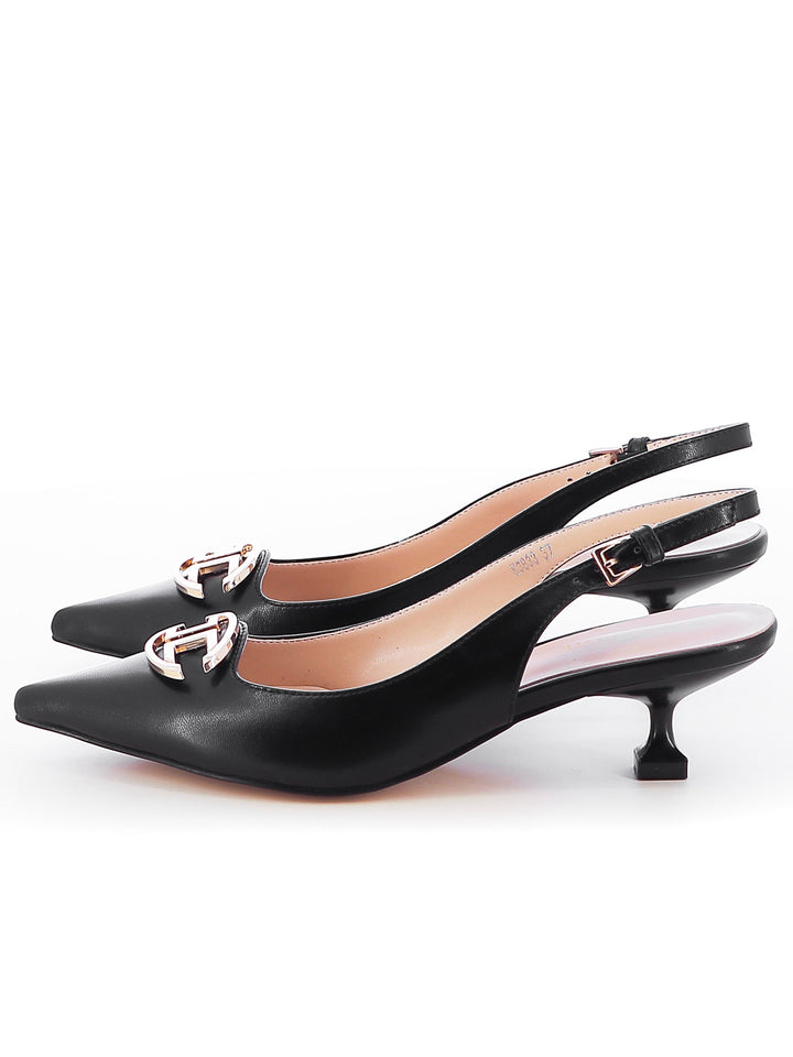 Décolleté slingback donna CARLA COTE K3833 nero | Costa Superstore