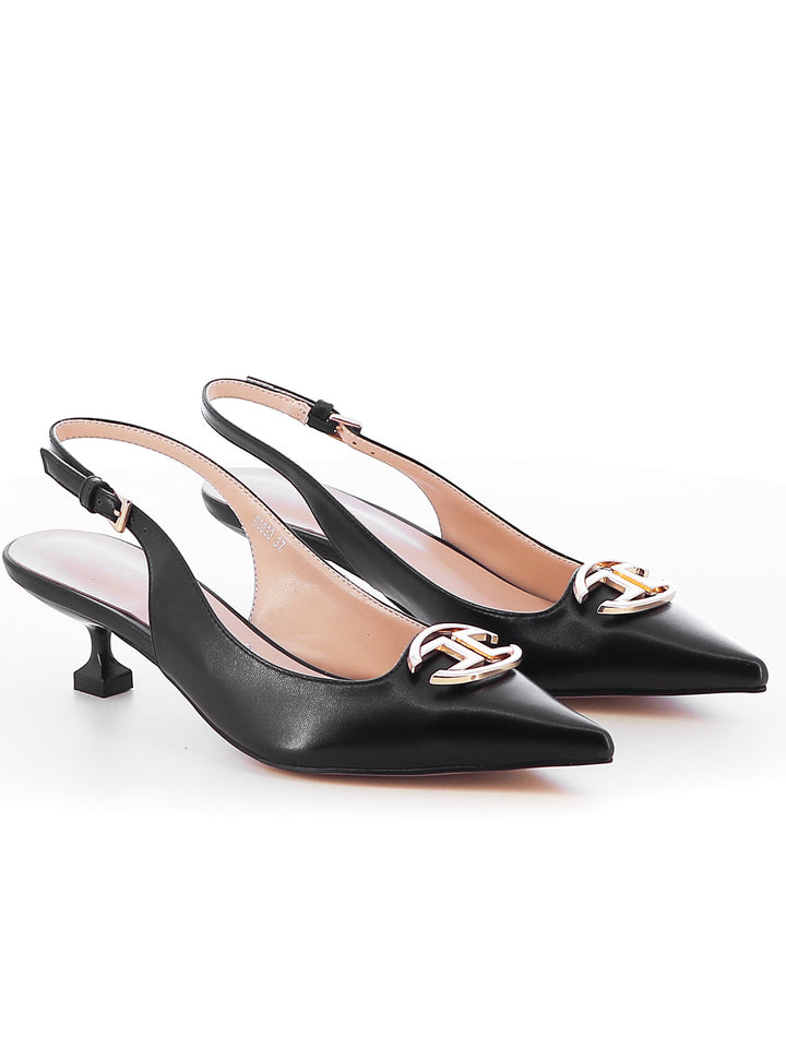 Décolleté slingback donna CARLA COTE K3833 nero | Costa Superstore