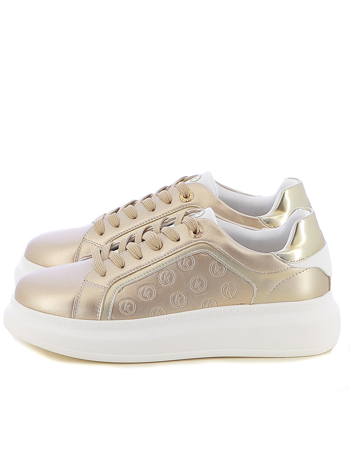 Sneakers stringate donna CARLA KOTE 2501K oro | Costa Superstore