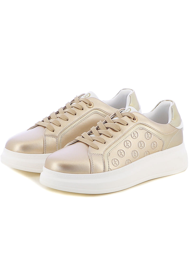 Sneakers stringate donna CARLA KOTE 2501K oro | Costa Superstore