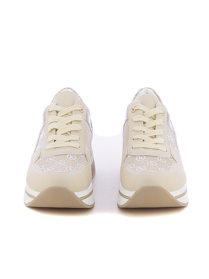 Sneakers stringate donna CARLA KOTE X32-16K beige chiaro | Costa Superstore