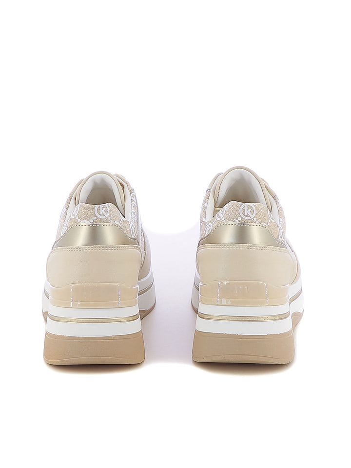 Sneakers stringate donna CARLA KOTE X32-16K beige chiaro | Costa Superstore