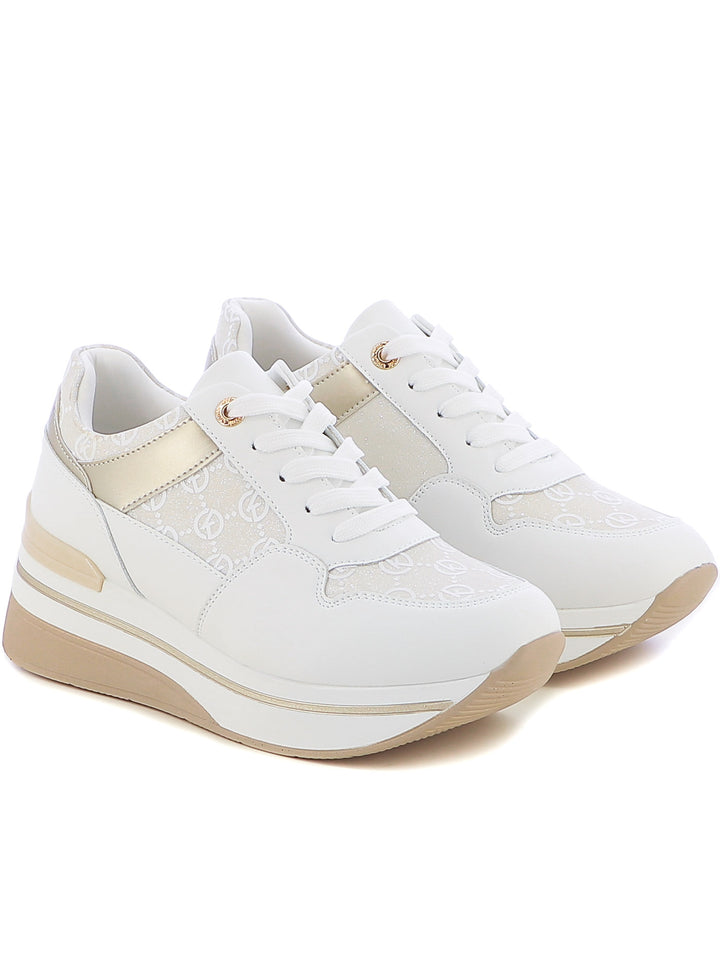 Sneakers stringate donna CARLA KOTE X32-16K bianco | Costa Superstore