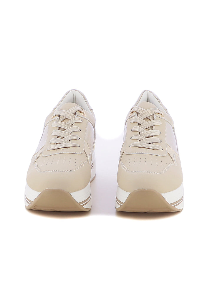 Sneakers stringate donna CARLA KOTE X32-20K beige chiaro | Costa Superstore