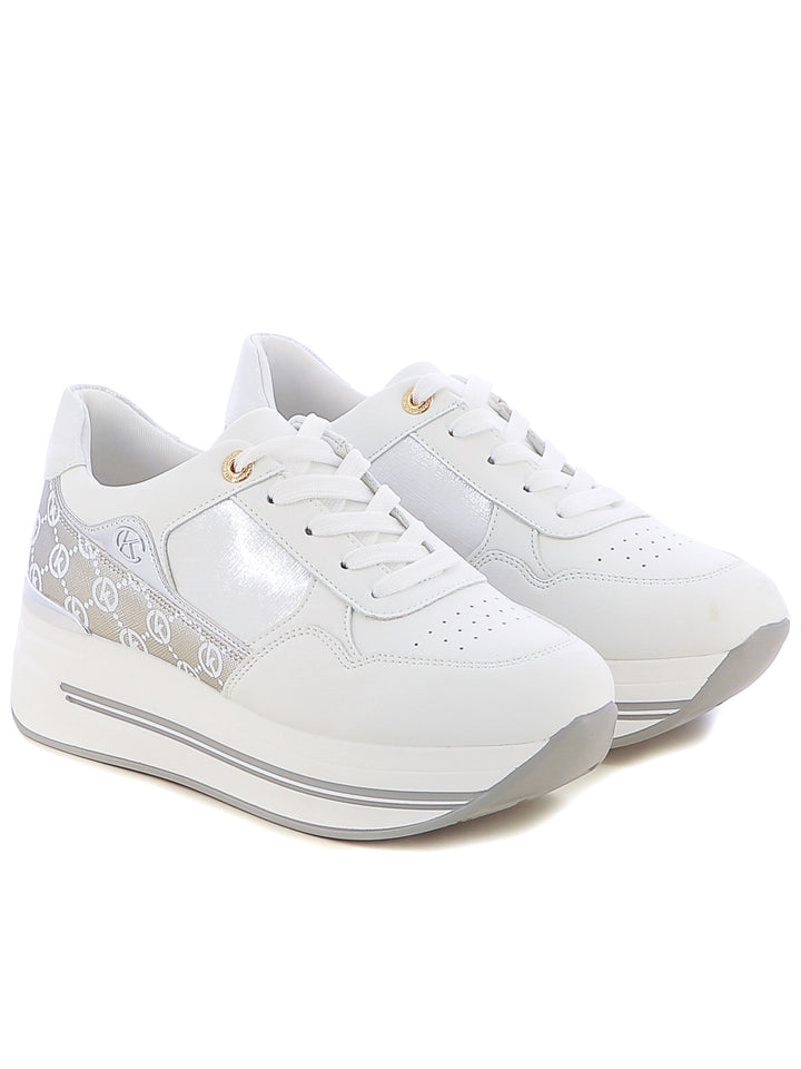 Sneakers stringate donna CARLA KOTE X32-20K bianco | Costa Superstore