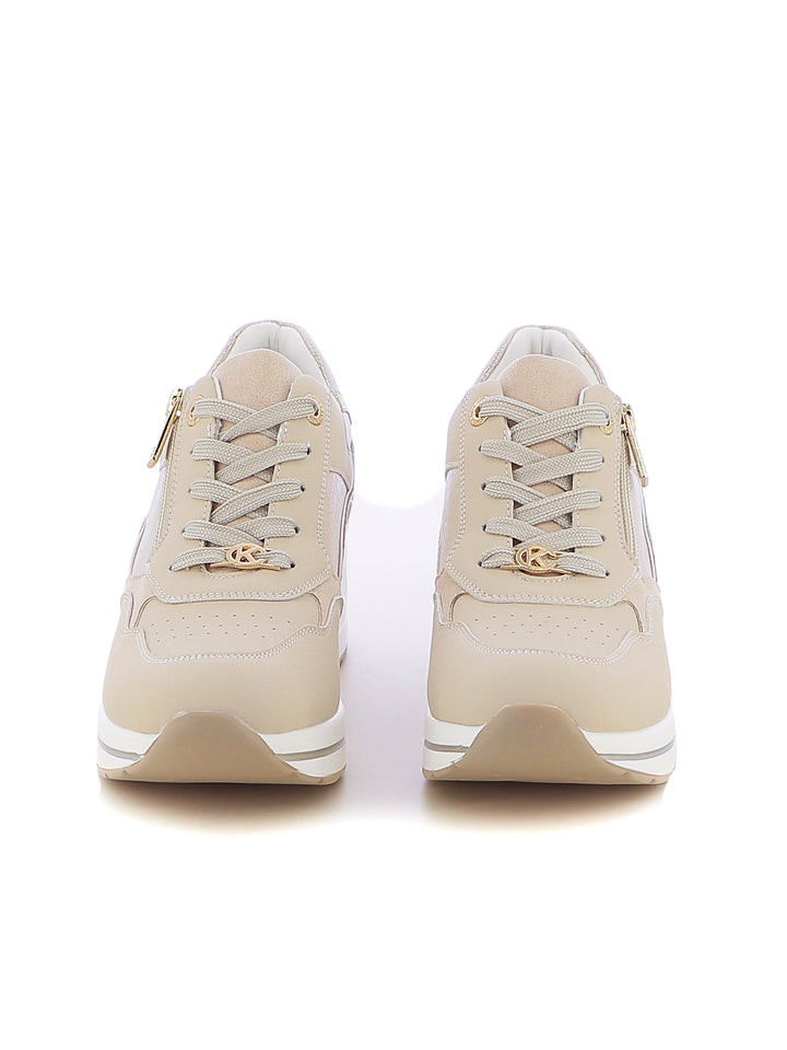 Sneakers stringate donna CARLA KOTE X32-26K beige chiaro | Costa Superstore