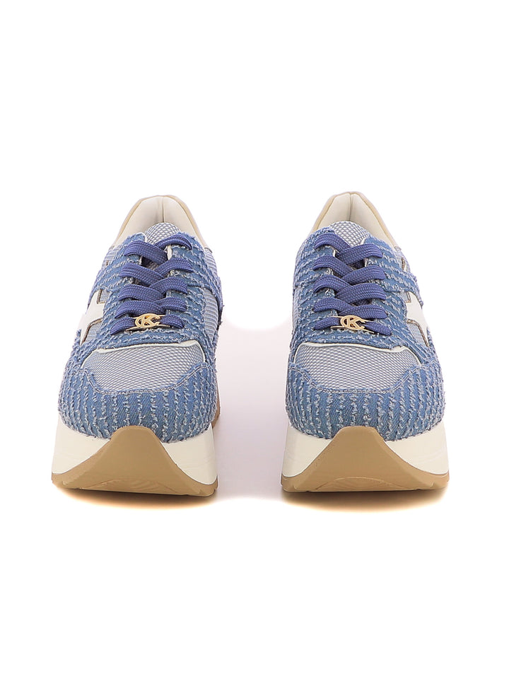 Sneakers stringate donna CARLA KOTE X32-32K blu | Costa Superstore