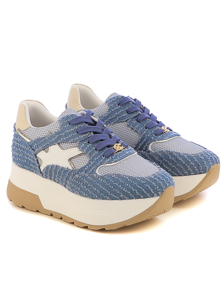 Sneakers stringate donna CARLA KOTE X32-32K blu | Costa Superstore