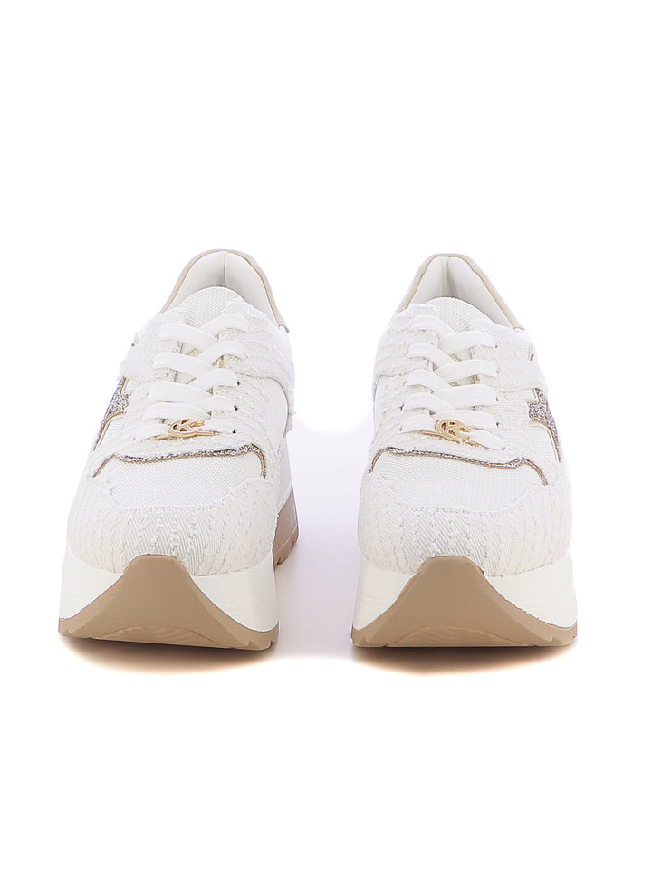 Sneakers stringate donna CARLA KOTE X32-32K bianco | Costa Superstore