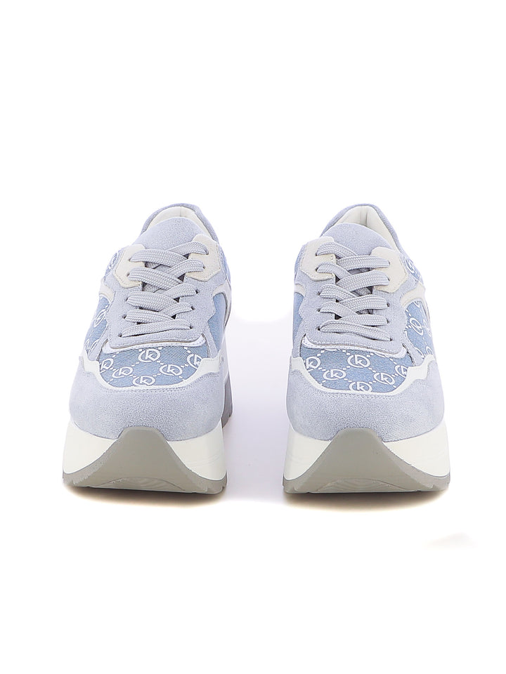 Sneakers stringate donna CARLA KOTE X32-34K blu | Costa Superstore