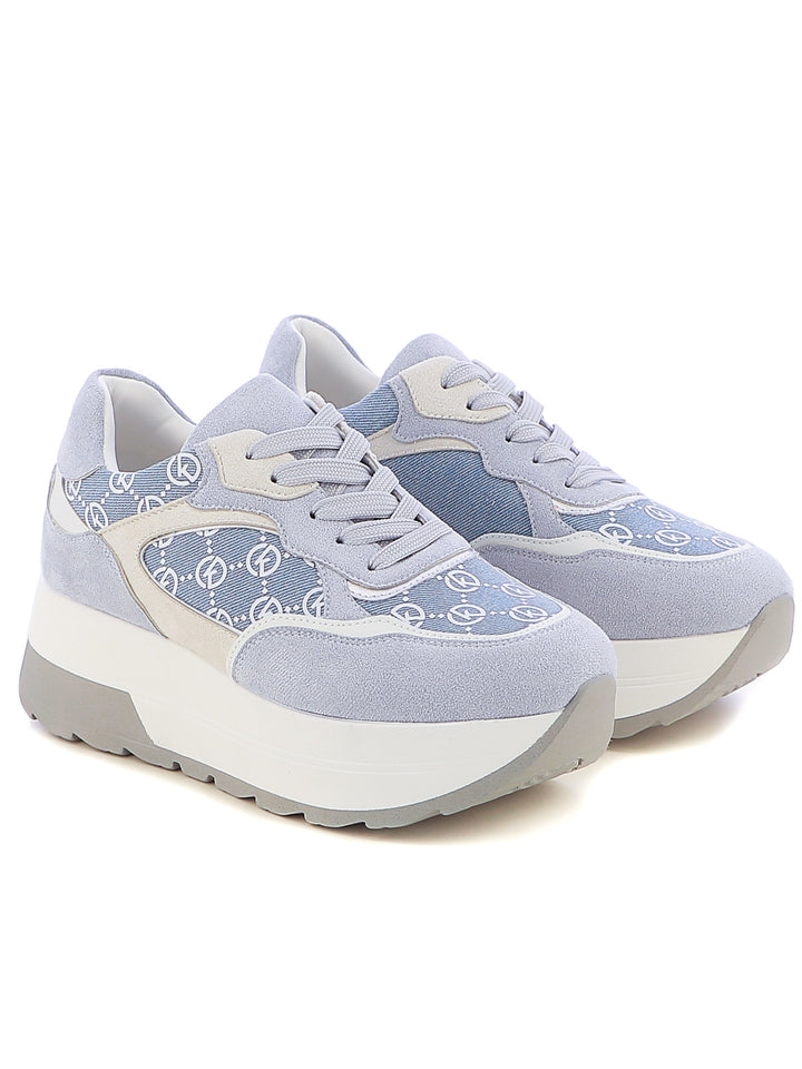 Sneakers stringate donna CARLA KOTE X32-34K blu | Costa Superstore