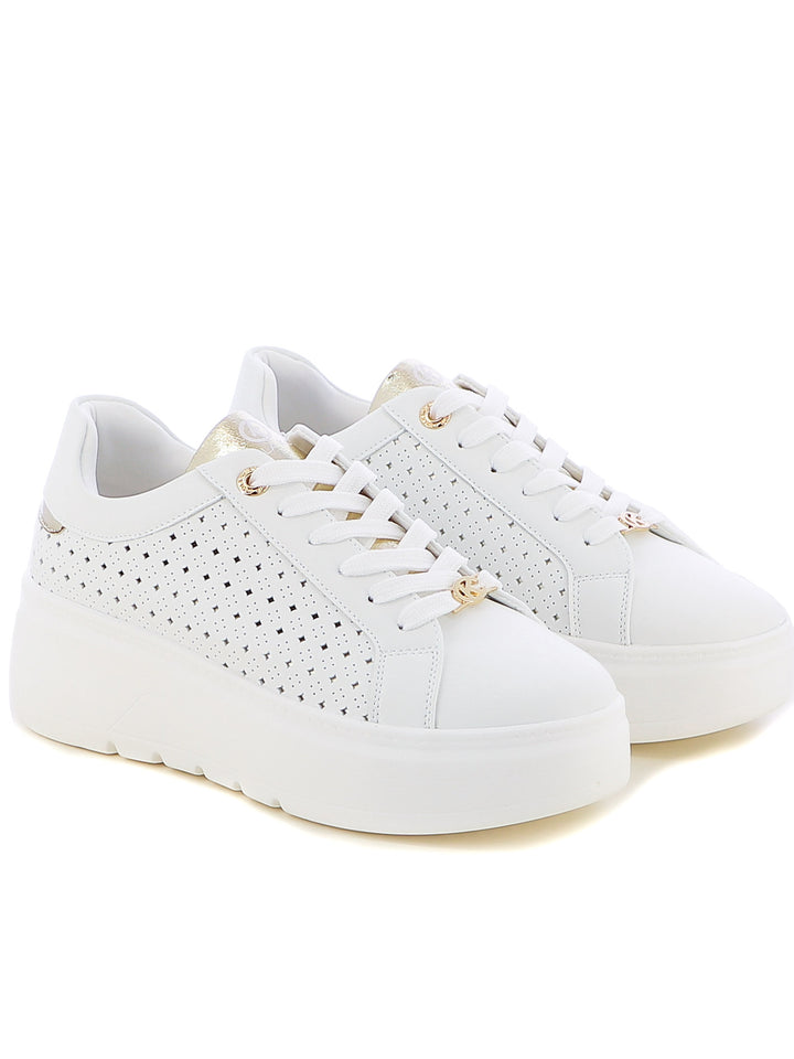 Sneakers stringate donna CARLA KOTE X32-62K bianco | Costa Superstore