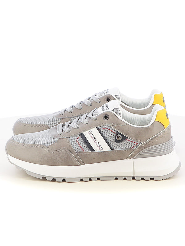 Sneakers stringate uomo CARRERA CAM15100 grigio chiaro | Costa Superstore