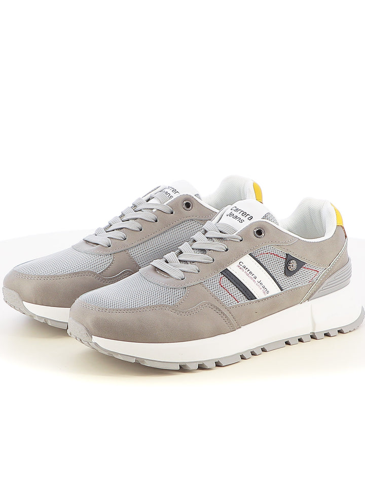 Sneakers stringate uomo CARRERA CAM15100 grigio chiaro | Costa Superstore