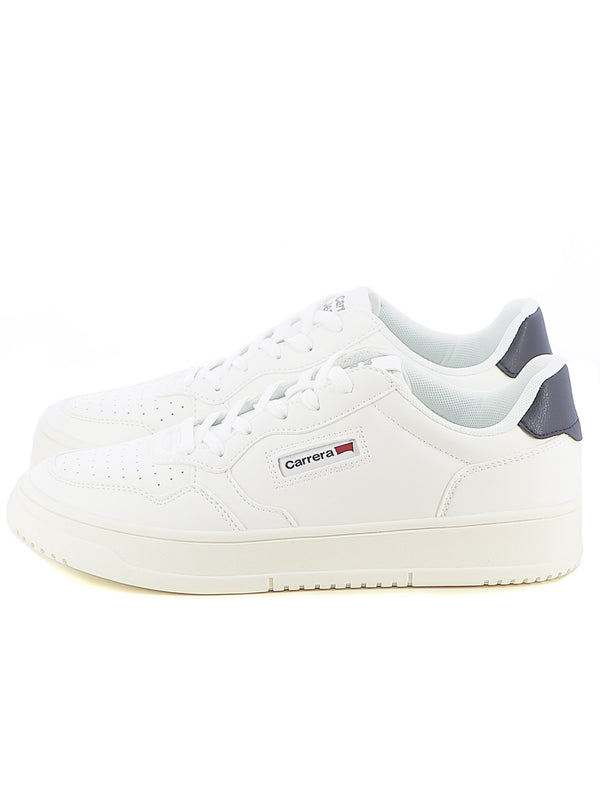 Sneakers stringate uomo CARRERA CAM25100L bianco | Costa Superstore