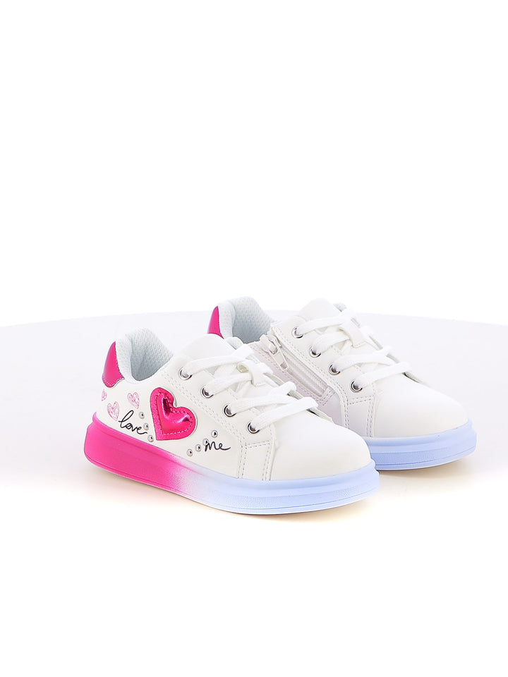 Sneakers stringate bambina CHICCO CLOELIA 0107313400 bianco | Costa Superstore