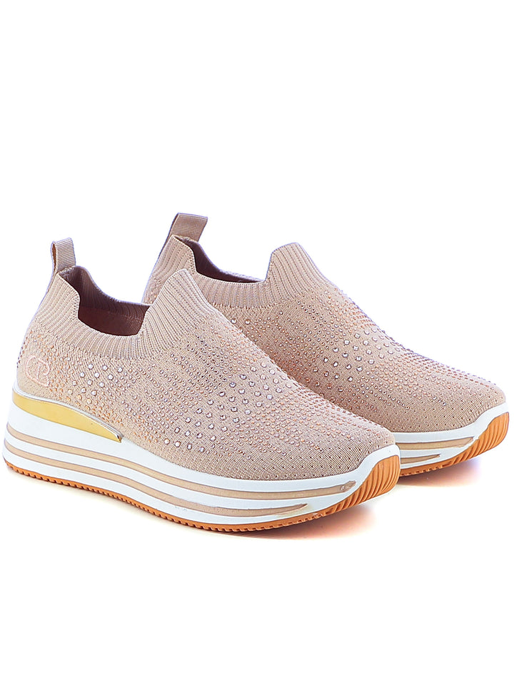 Sneakers stringate donna COTTON BELT CBW516A20 rosa | Costa Superstore