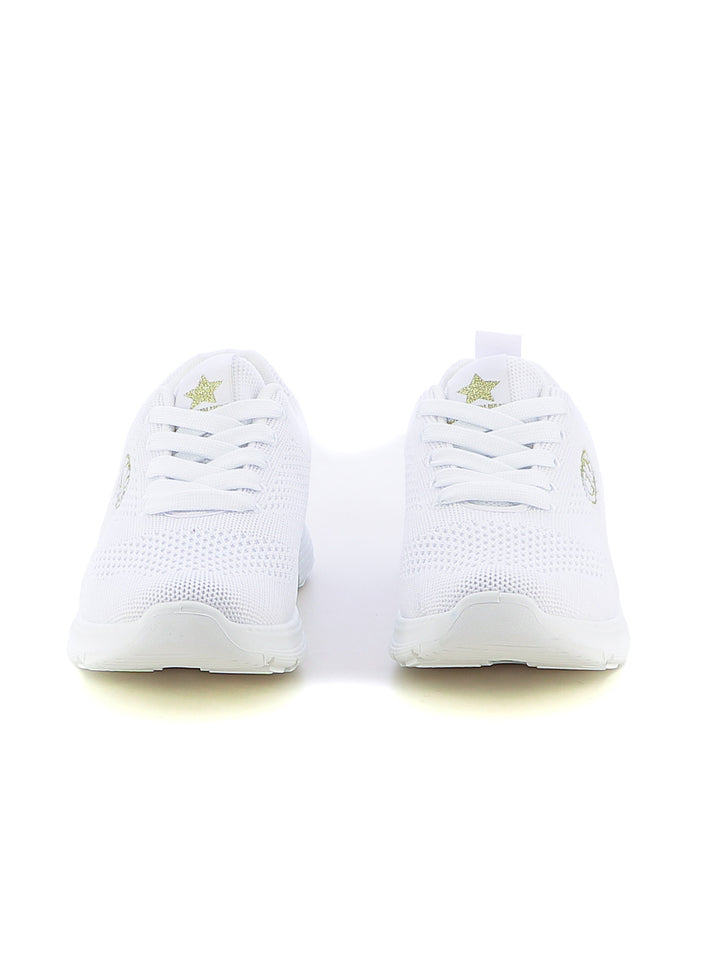 Sneakers stringate donna COTTON BELT CBW516A25 bianco | Costa Superstore