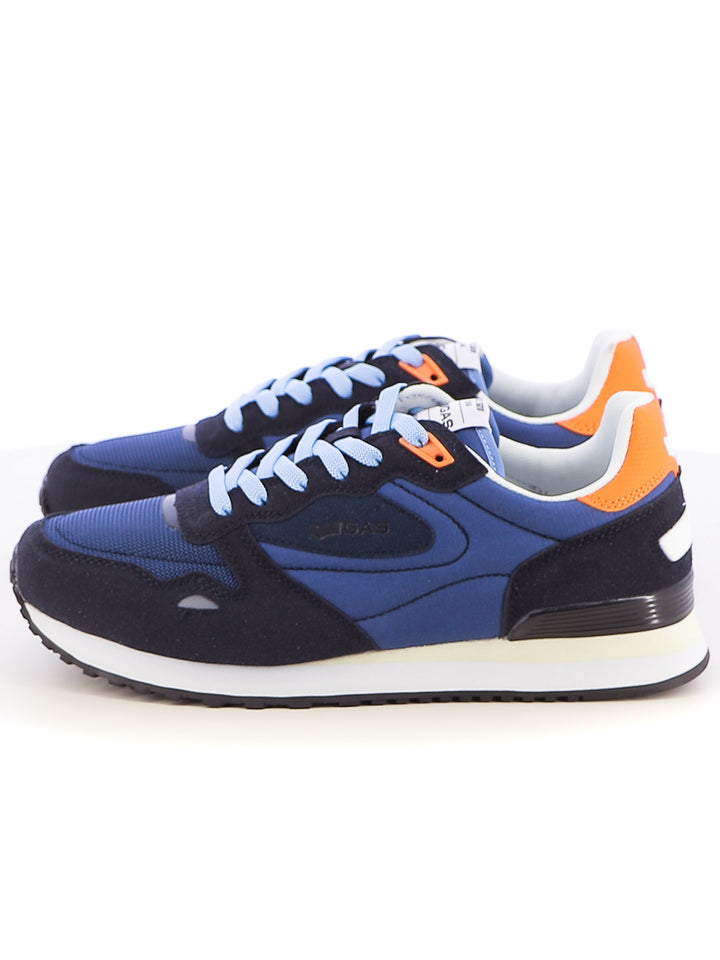 Sneakers stringate uomo GAS GAM513815 blu | Costa Superstore