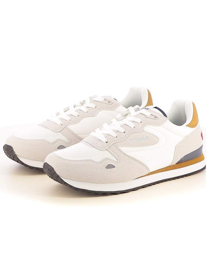 Sneakers stringate uomo GAS GAM513815 bianco | Costa Superstore