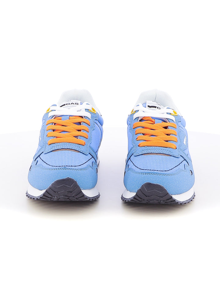 Sneakers stringate uomo GAS GAM513816 azzurro | Costa Superstore