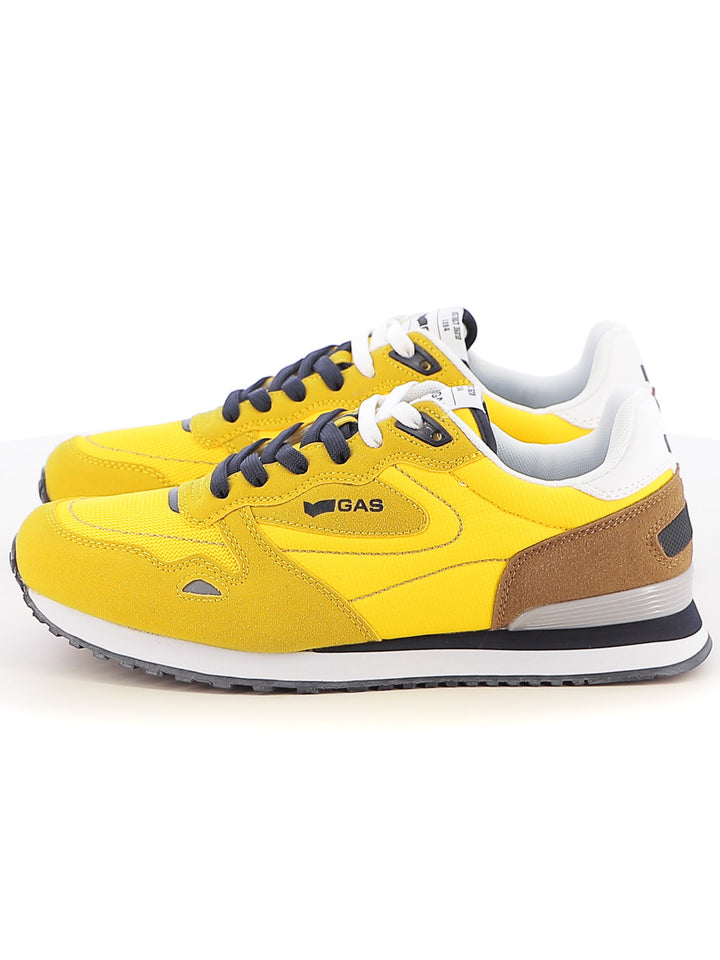 Sneakers stringate uomo GAS GAM513816 giallo | Costa Superstore