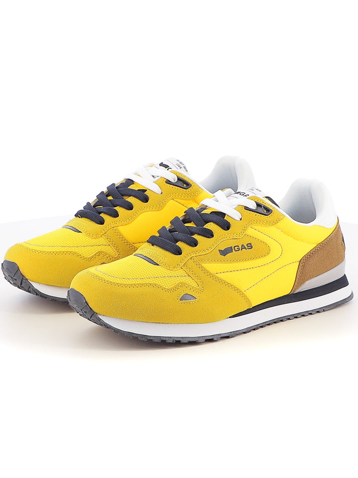 Sneakers stringate uomo GAS GAM513816 giallo | Costa Superstore