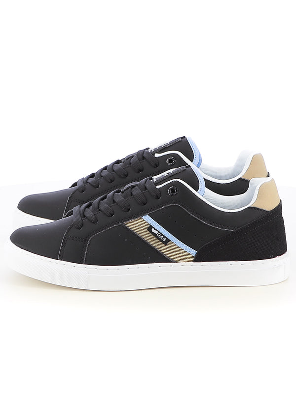 Sneakers stringate uomo GAS GAM514025 nero_beige | Costa Superstore