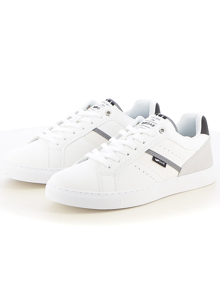 Sneakers stringate uomo GAS GAM514025 bianco | Costa Superstore