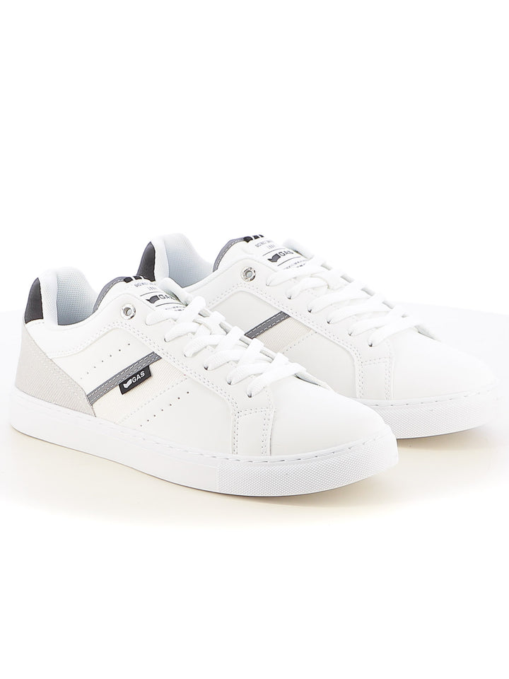 Sneakers stringate uomo GAS GAM514025 bianco | Costa Superstore