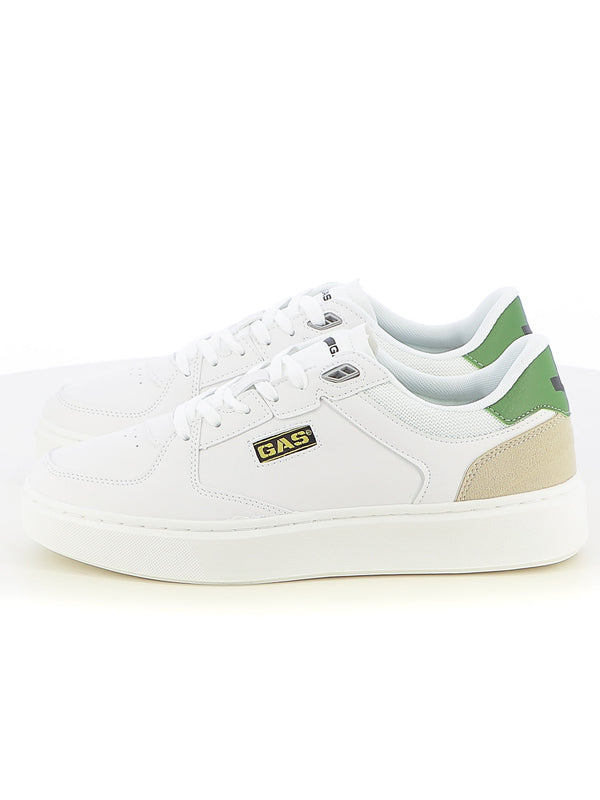 Sneakers stringate uomo GAS GAM514510 bianco | Costa Superstore