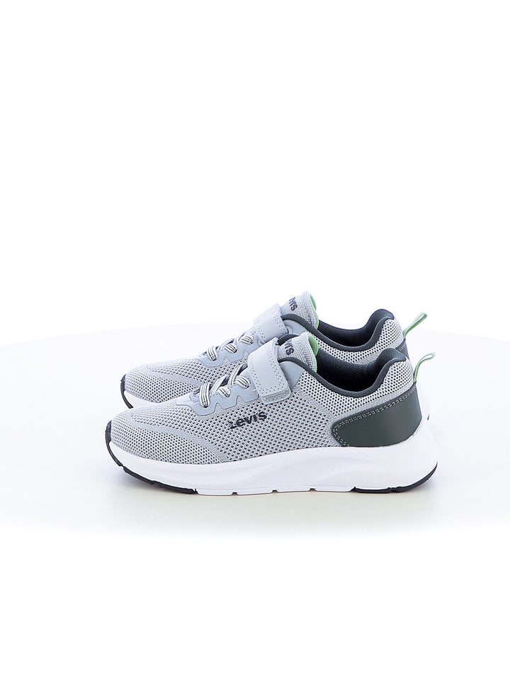 Sneakers con strappi bambino LEVIS VHUD0020T HUDSON grigio chiaro | Costa Superstore