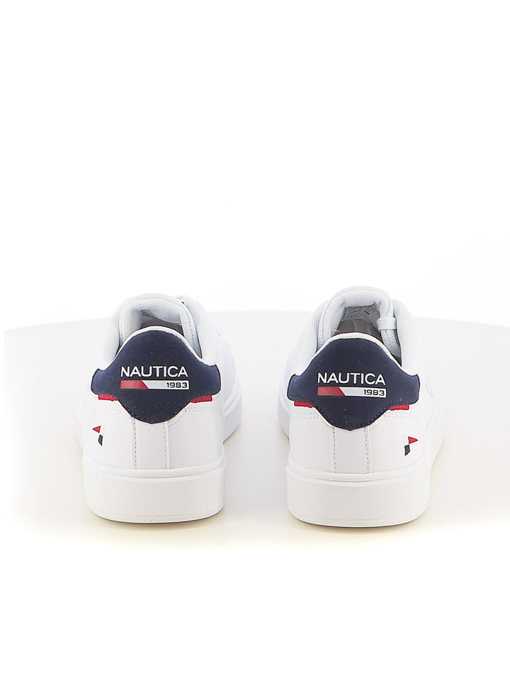 Sneakers stringate uomo NAUTICA NTM514F00 bianco | Costa Superstore