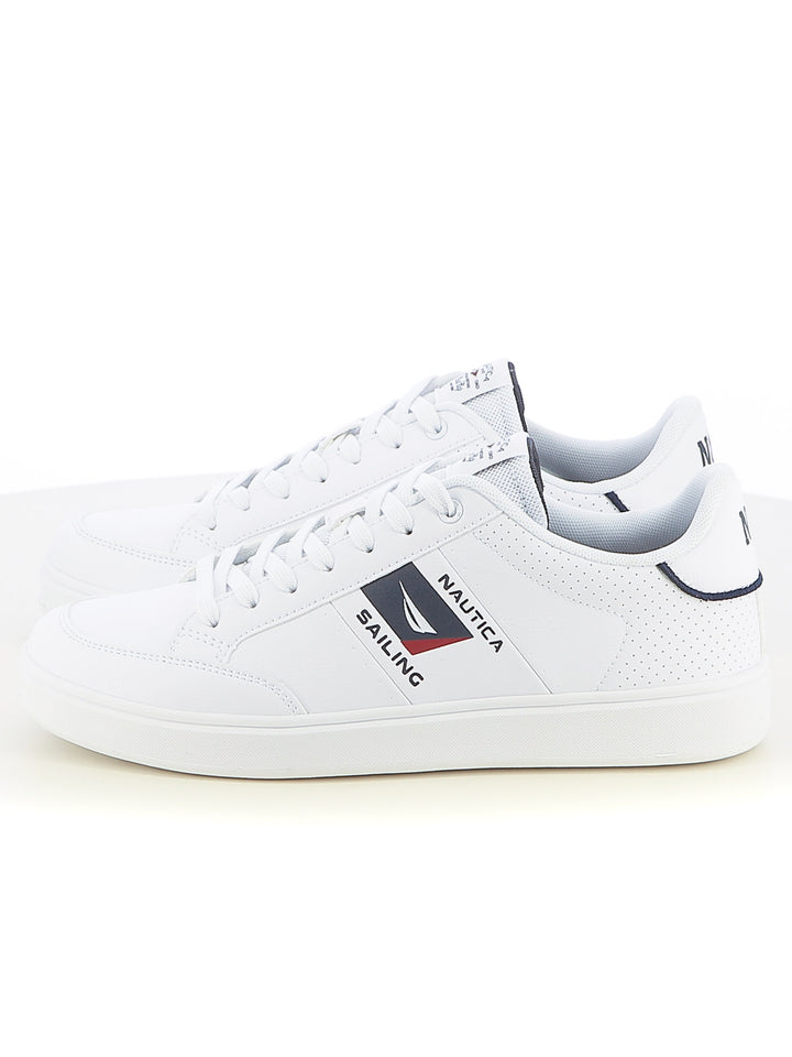 Sneakers stringate uomo NAUTICA NTM514F04 bianco | Costa Superstore