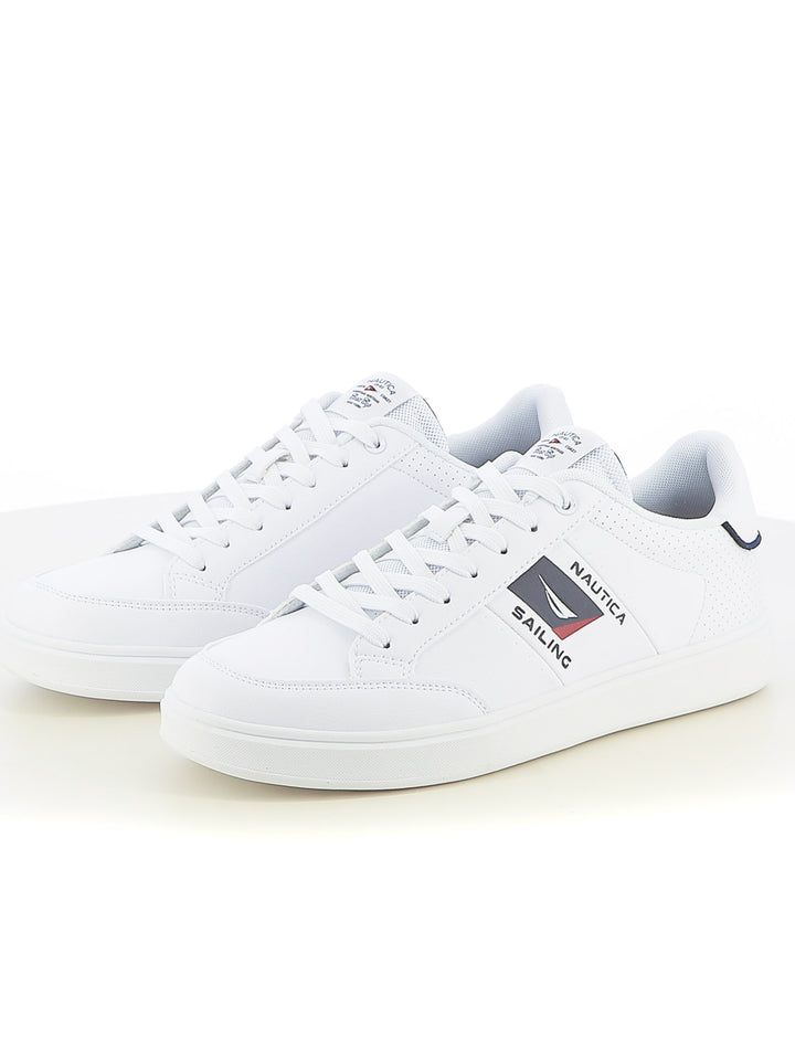 Sneakers stringate uomo NAUTICA NTM514F04 bianco | Costa Superstore