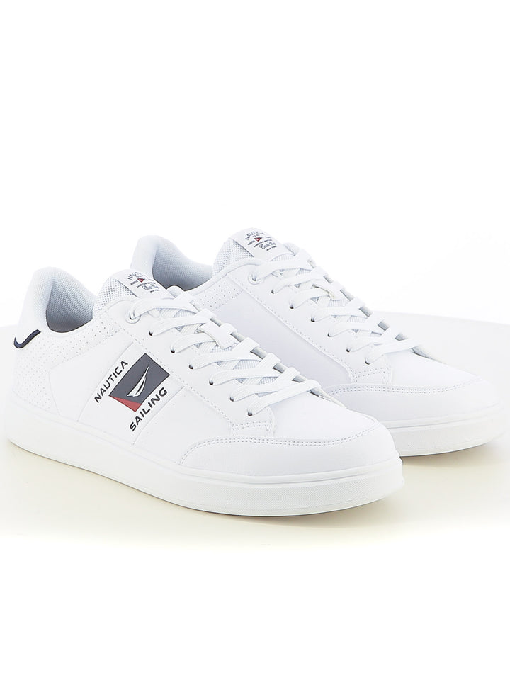 Sneakers stringate uomo NAUTICA NTM514F04 bianco | Costa Superstore